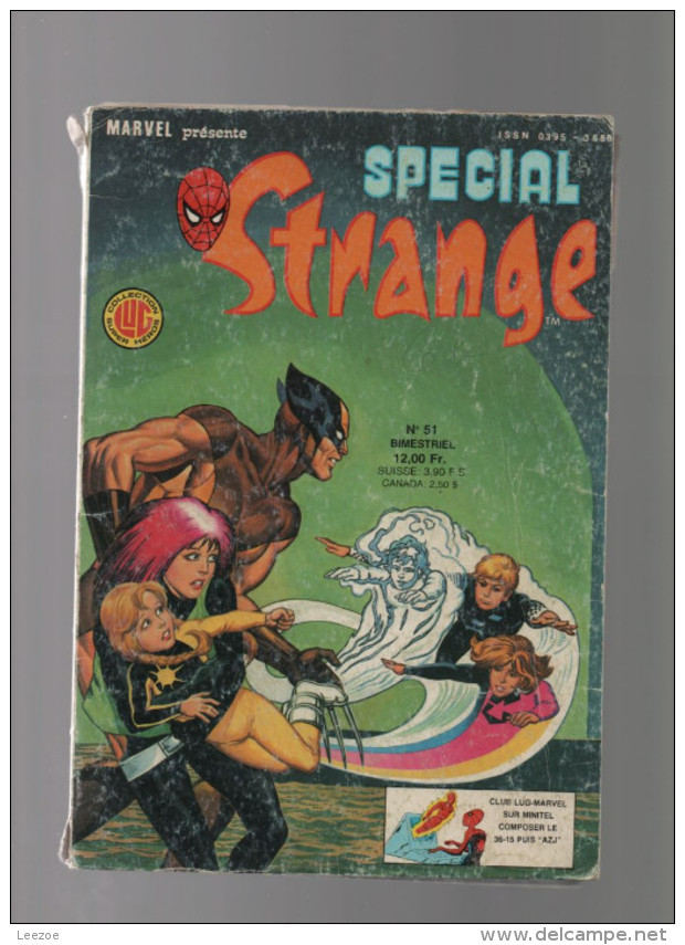 Spécial Strange : N° 51, Les étranges X-Men : Par Une Nuit D'orage - Strange