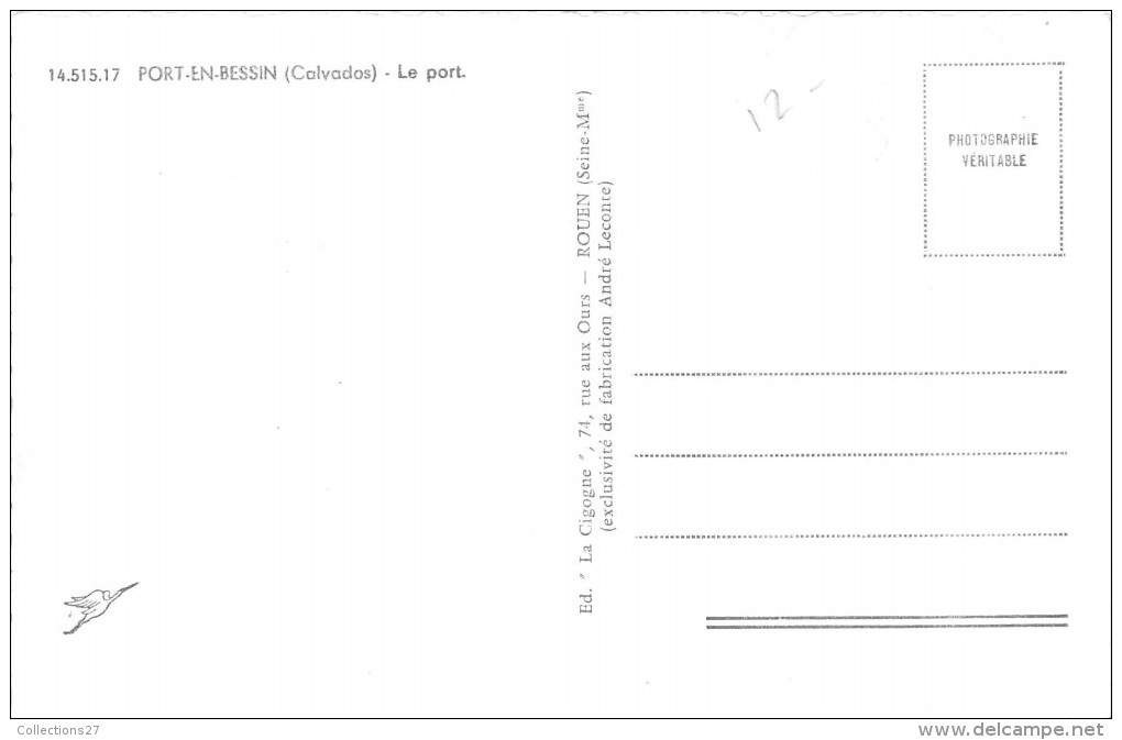 14-PORT EN BESSIN- LE PORT - Port-en-Bessin-Huppain