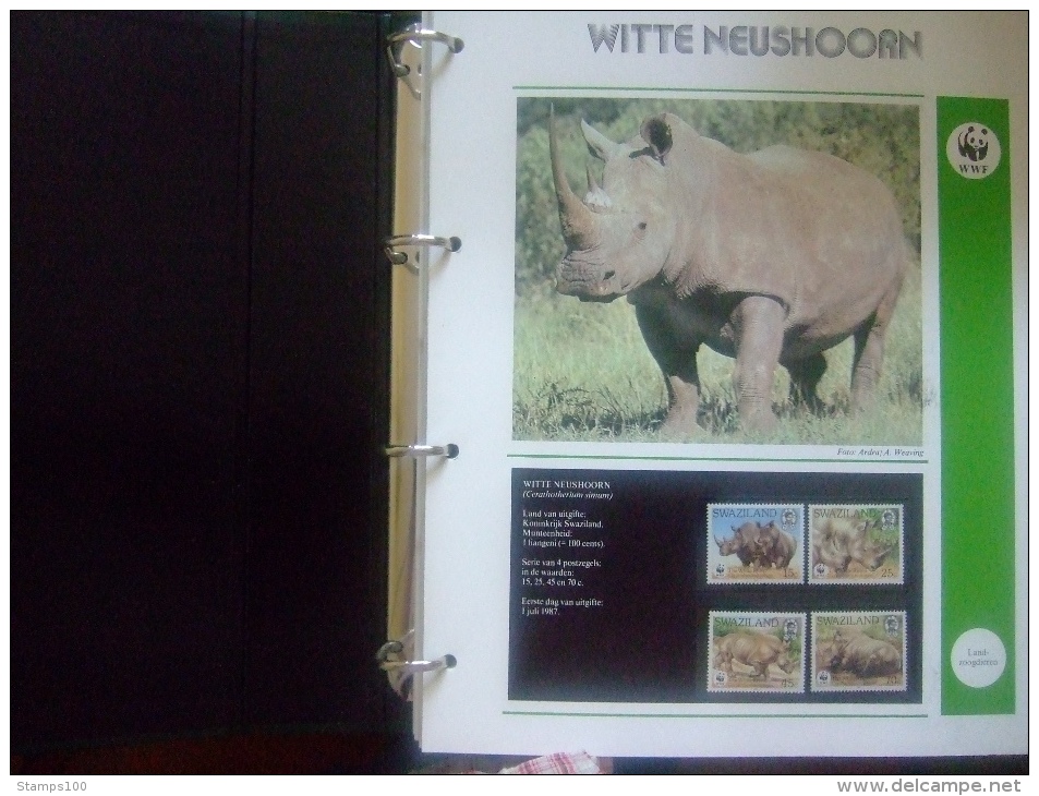 WWF. 1986 - 1988  NUMBER II OMNIBUS IN ALBUM +CASETTE  STAMPS  MNH**  +  FDC   See Photo´s  (dutch Language) - Collections, Lots & Séries