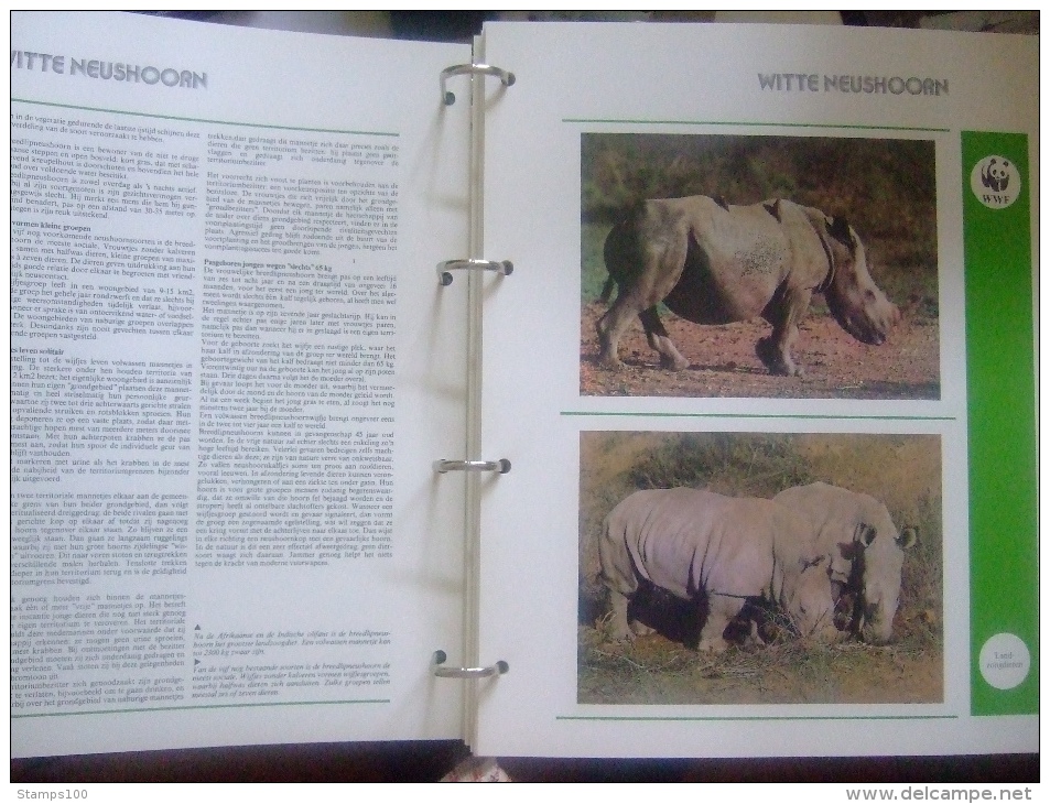 WWF. 1986 - 1988  NUMBER II OMNIBUS IN ALBUM +CASETTE  STAMPS  MNH**  +  FDC   See Photo´s  (dutch Language) - Collections, Lots & Séries