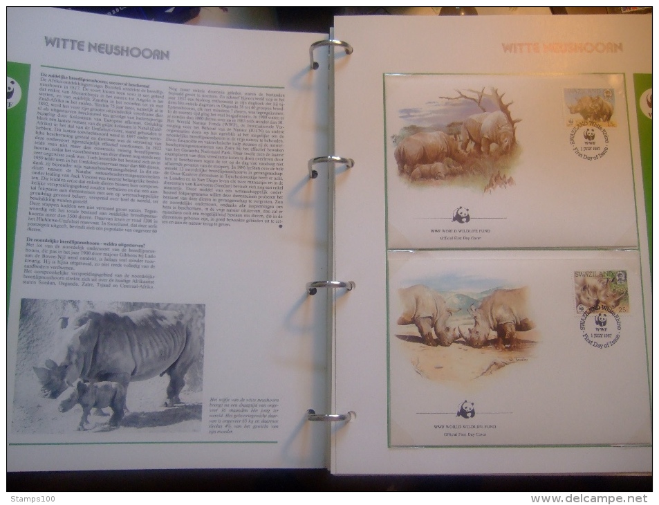 WWF. 1986 - 1988  NUMBER II OMNIBUS IN ALBUM +CASETTE  STAMPS  MNH**  +  FDC   See Photo´s  (dutch Language) - Colecciones & Series