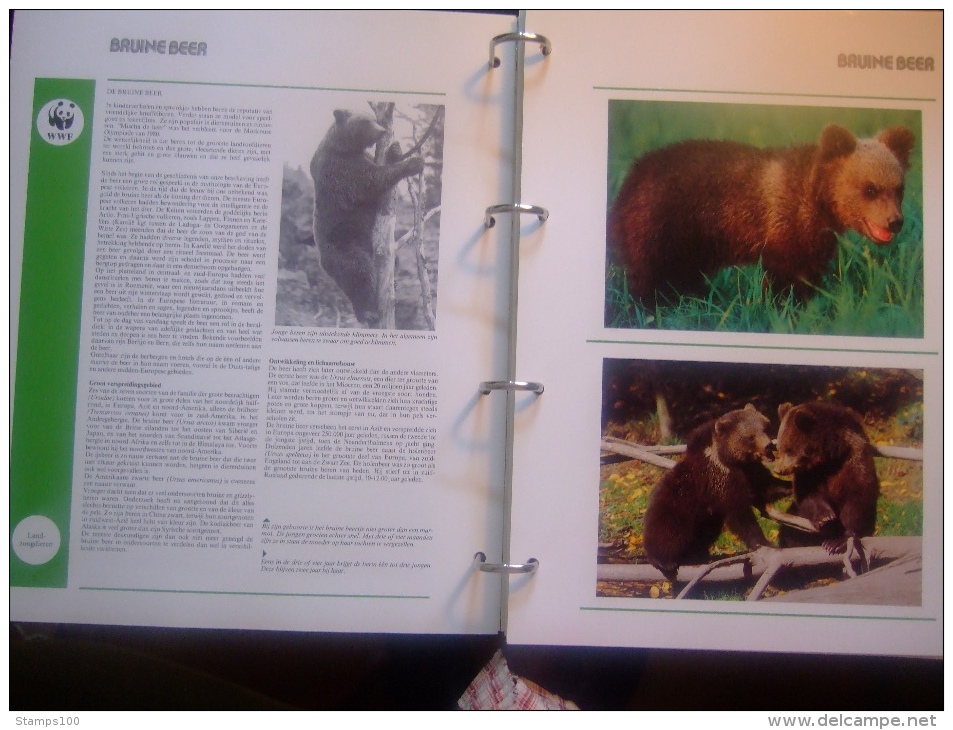 WWF. 1986 - 1988  NUMBER II OMNIBUS IN ALBUM +CASETTE  STAMPS  MNH**  +  FDC   see photo´s  (dutch language)