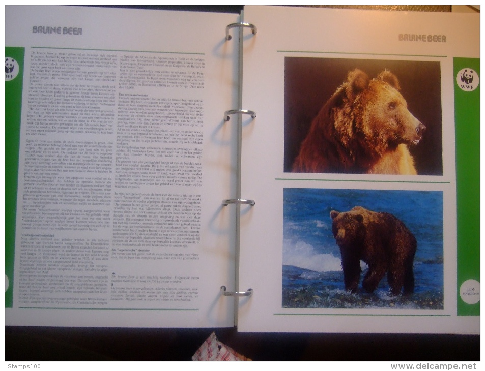 WWF. 1986 - 1988  NUMBER II OMNIBUS IN ALBUM +CASETTE  STAMPS  MNH**  +  FDC   see photo´s  (dutch language)