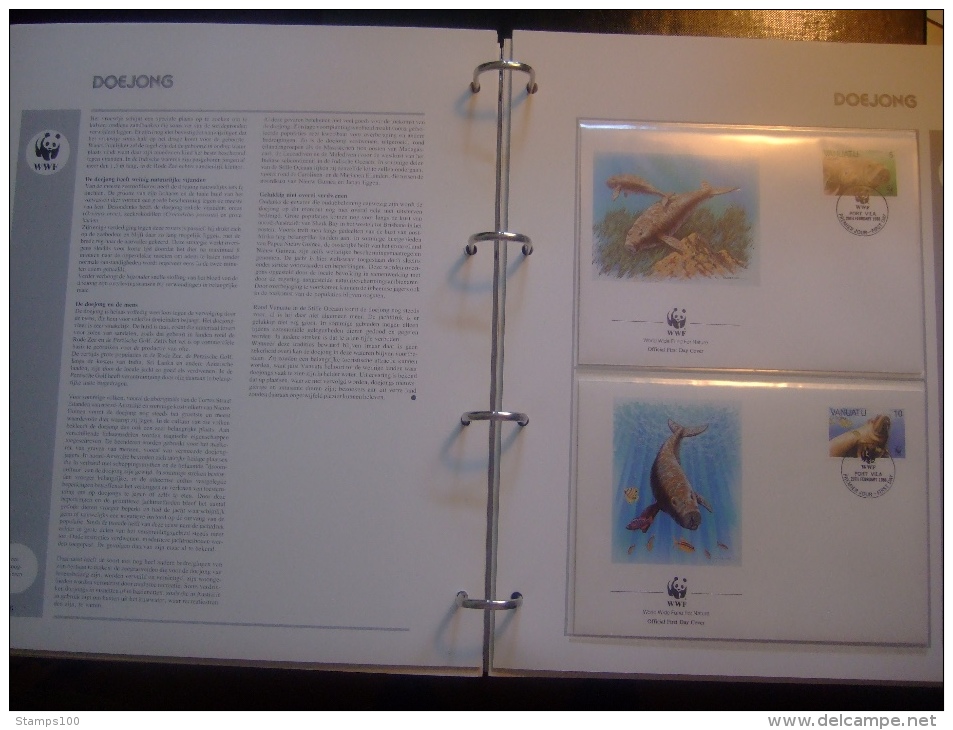WWF. 1986 - 1988  NUMBER II OMNIBUS IN ALBUM +CASETTE  STAMPS  MNH**  +  FDC   see photo´s  (dutch language)