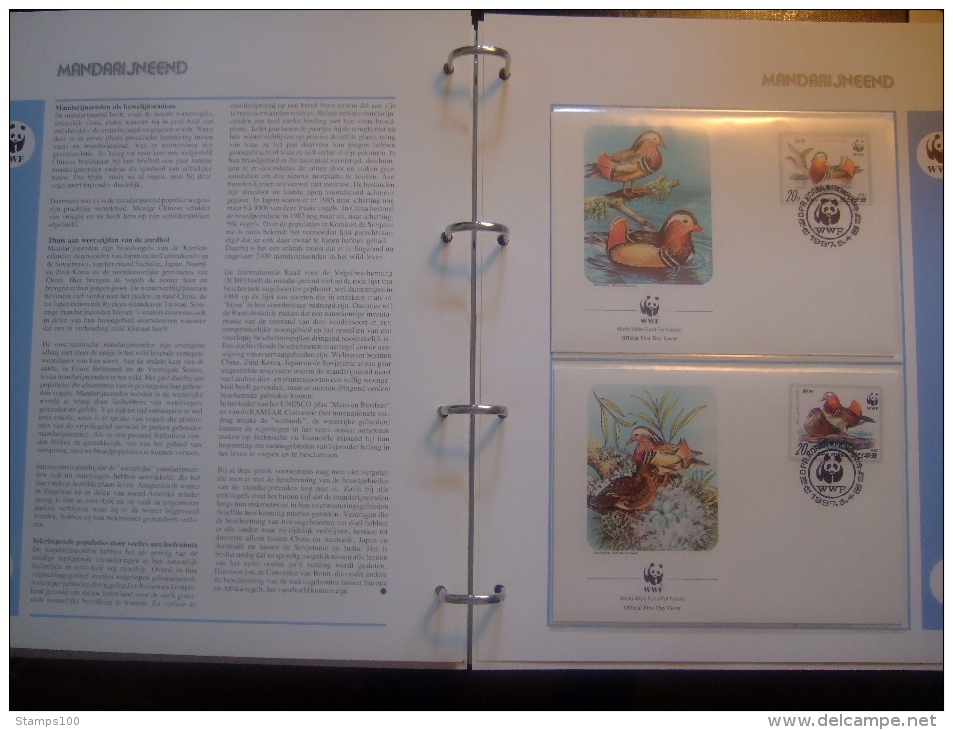 WWF. 1986 - 1988  NUMBER II OMNIBUS IN ALBUM +CASETTE  STAMPS  MNH**  +  FDC   see photo´s  (dutch language)