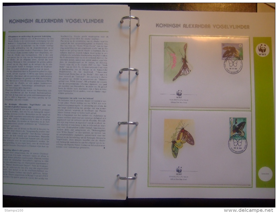 WWF. 1986 - 1988  NUMBER II OMNIBUS IN ALBUM +CASETTE  STAMPS  MNH**  +  FDC   see photo´s  (dutch language)