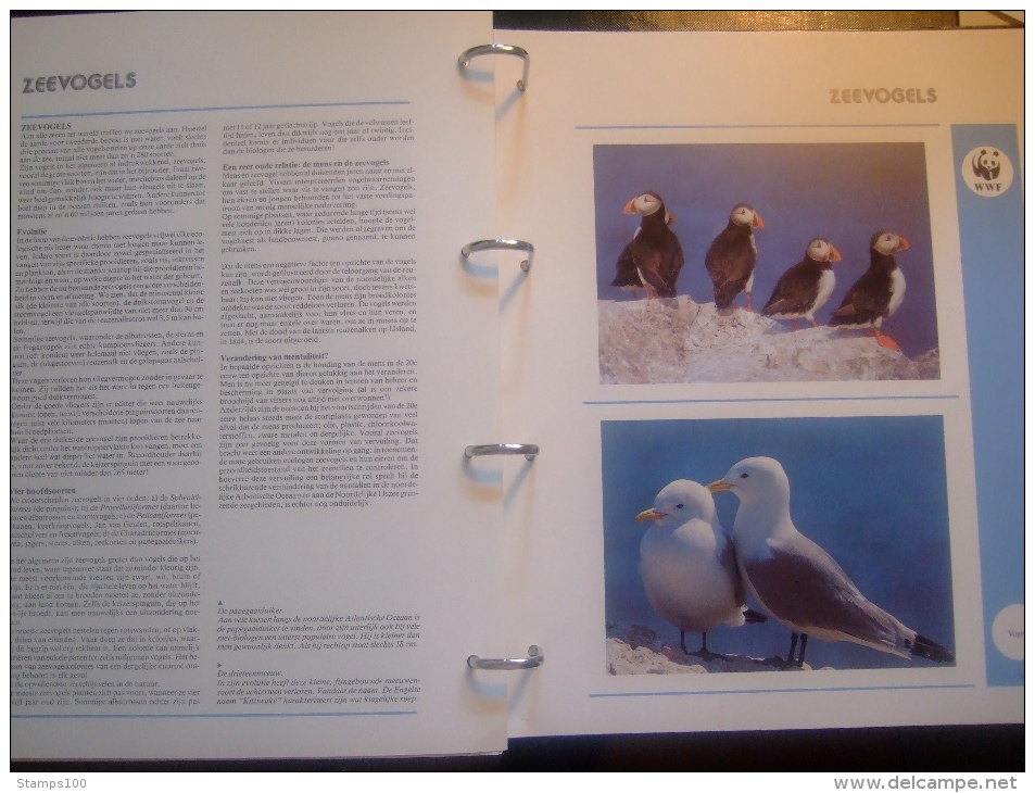 WWF. 1986 - 1988  NUMBER II OMNIBUS IN ALBUM +CASETTE  STAMPS  MNH**  +  FDC   see photo´s  (dutch language)