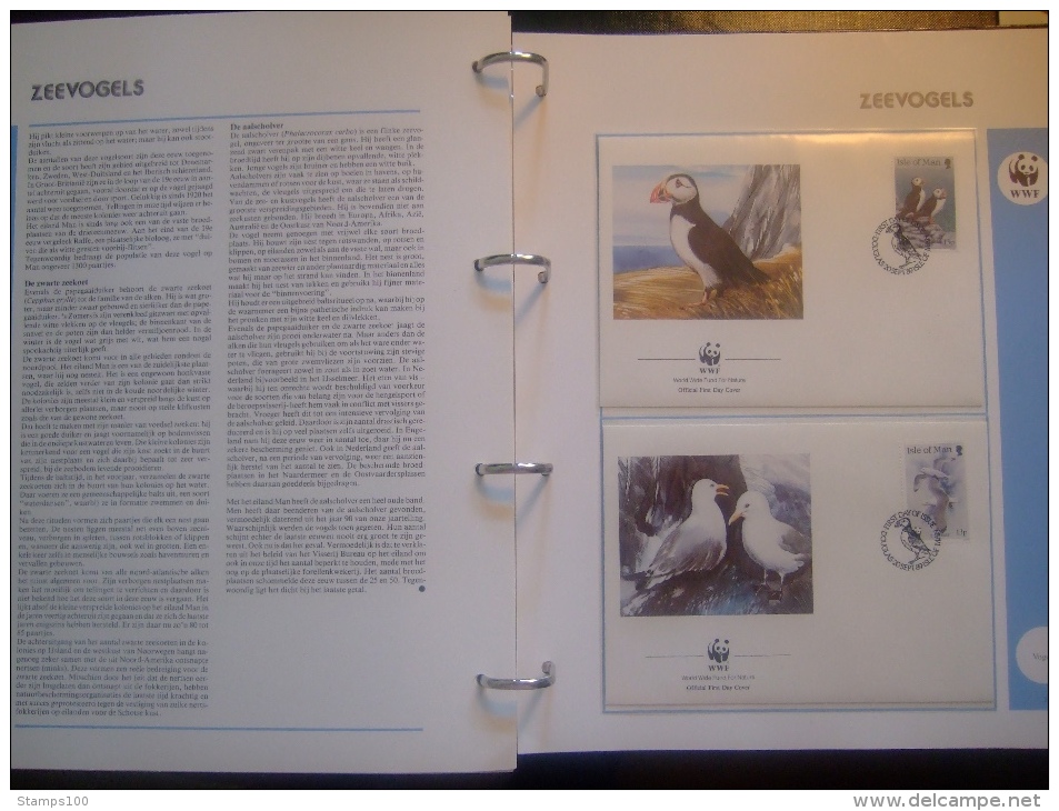 WWF. 1986 - 1988  NUMBER II OMNIBUS IN ALBUM +CASETTE  STAMPS  MNH**  +  FDC   see photo´s  (dutch language)
