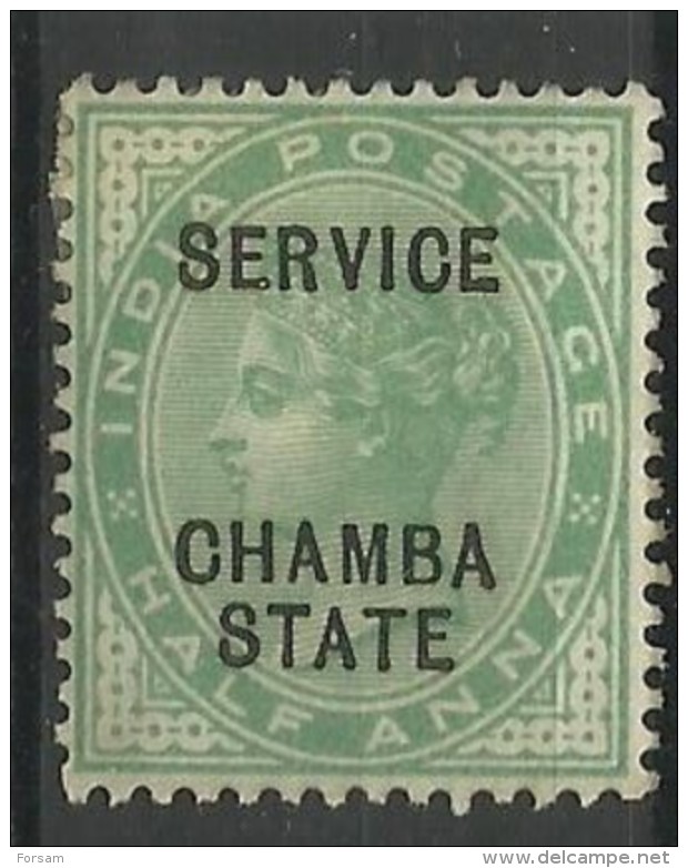 CHAMBA..1902/1906..Michel # 12..MLH. - Chamba