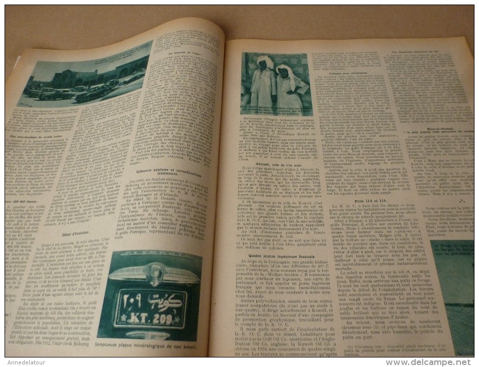 1953  S Et V (36 Pages) :  KOWEIT ; Mutsamudu (Comores); CANADA (Gaspésie) ; Québec...etc - Autres & Non Classés