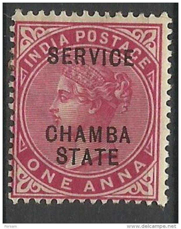 CHAMBA..1902/1904..Michel # 13..MLH. - Chamba