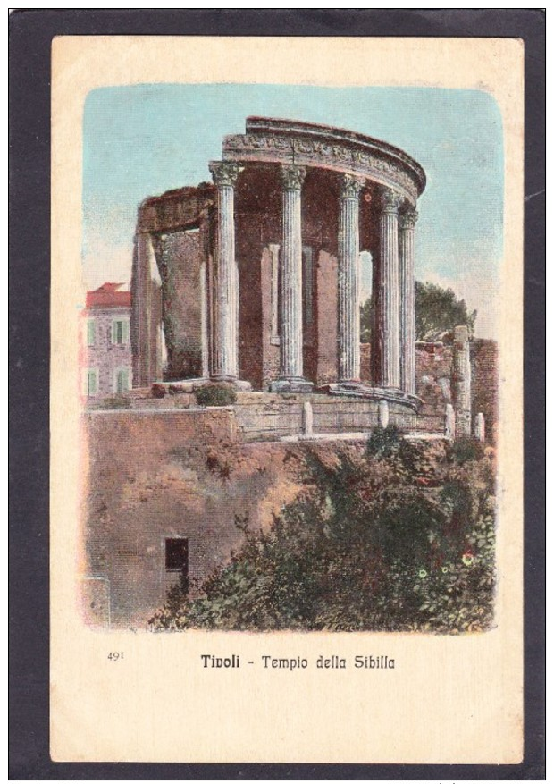 Old Post Card Of Tivoli, Latium, Italy.,N48. - Tivoli