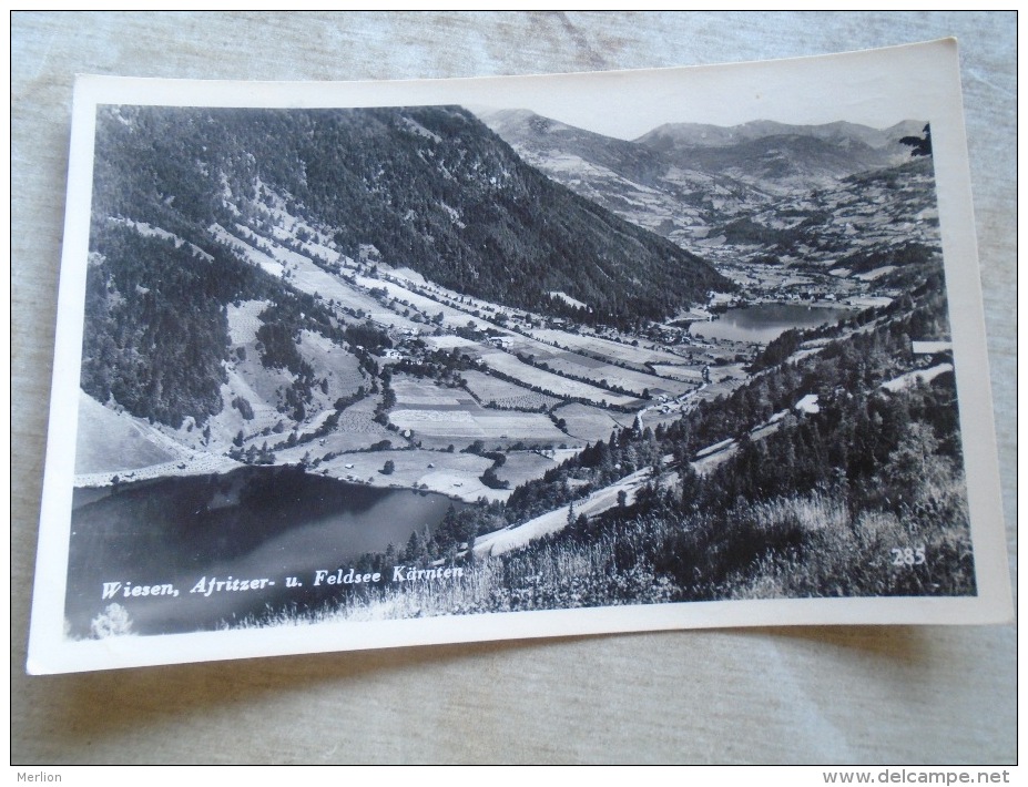 D137845.1221  Austria   -WIESSEN Afritzer- Und Feldsee  Kärnten - Weissensee