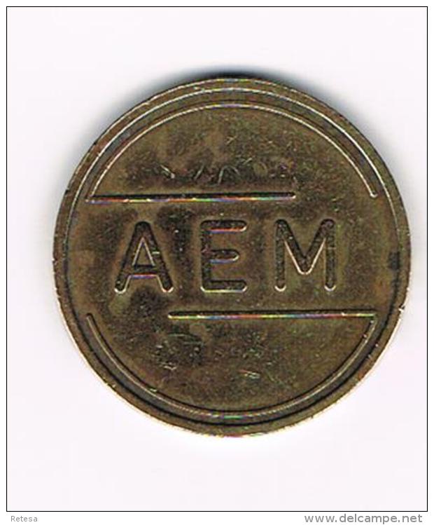 °°°   PENNING  AEM  MACHINE TOKEN - Professionnels/De Société