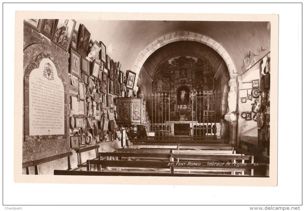 Font Romeu - Interieur De L´ église - Autres & Non Classés