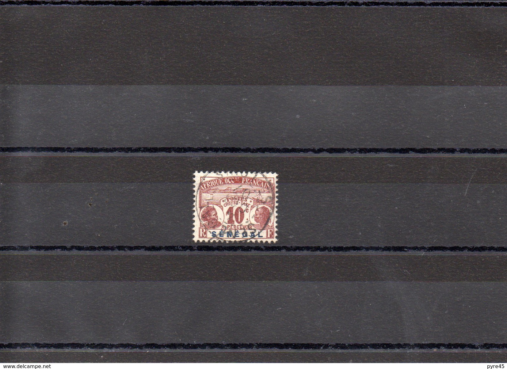 SENEGAL 1906 TAXE N° 5 OBLITERE - Portomarken