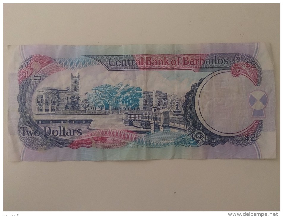 BARBADOS $2, $5, $10, $20, $50 used