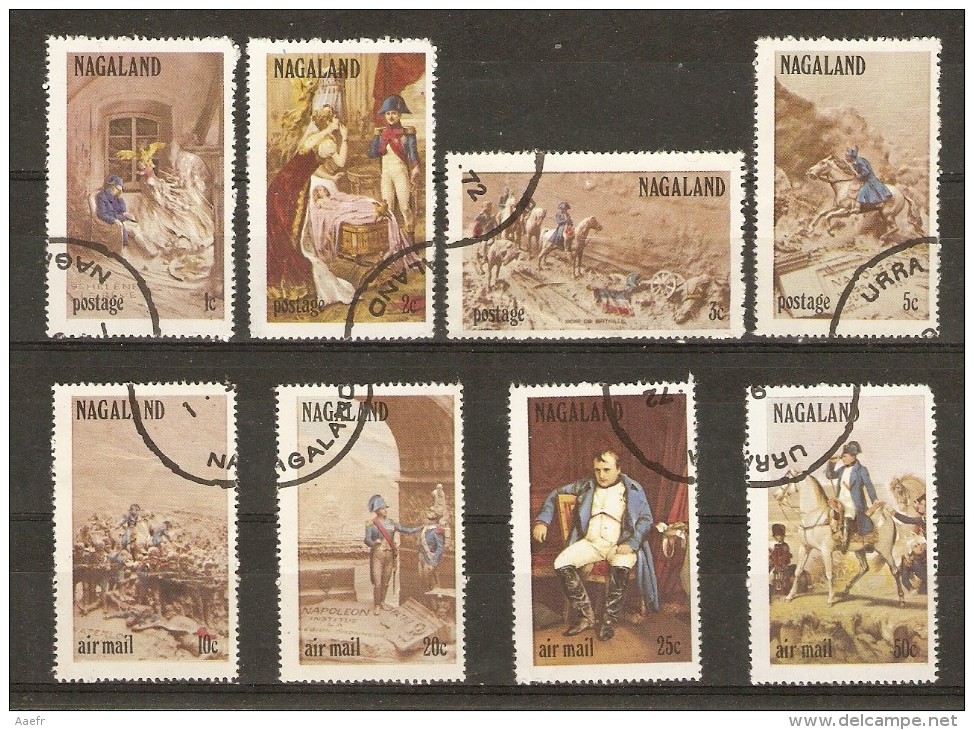 Nagaland 1972 - Napoléon - Série Complète - Cinderellas - Vignettes - Napoléon