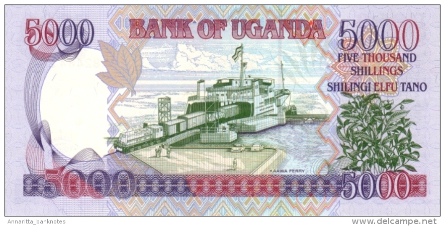 UGANDA 5000 SHILLINGS 2009 P-44d UNC [UG149d] - Uganda