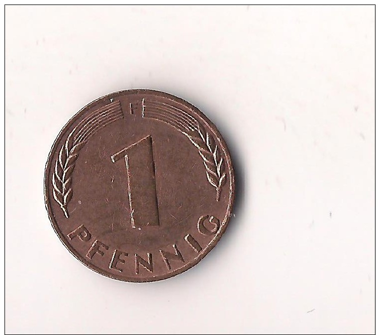 ALEMANIA 1  PFENNIG  1950 F - 1 Pfennig