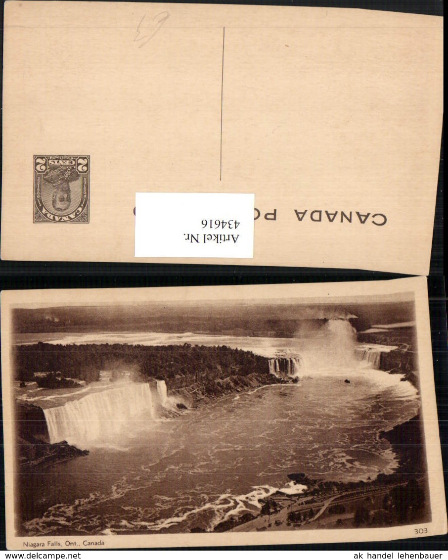 434616,Ontario Niagara Falls Wasserfall - Ohne Zuordnung