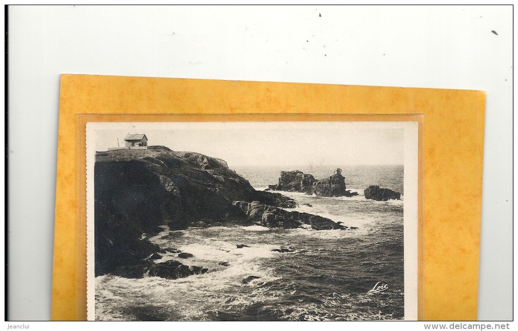 1234.PRESQU´ILE DE QUIBERON . POINTE DU PERCHO . ROCHER ET GROTTE DU LION  . NON ECRITE - Quiberon