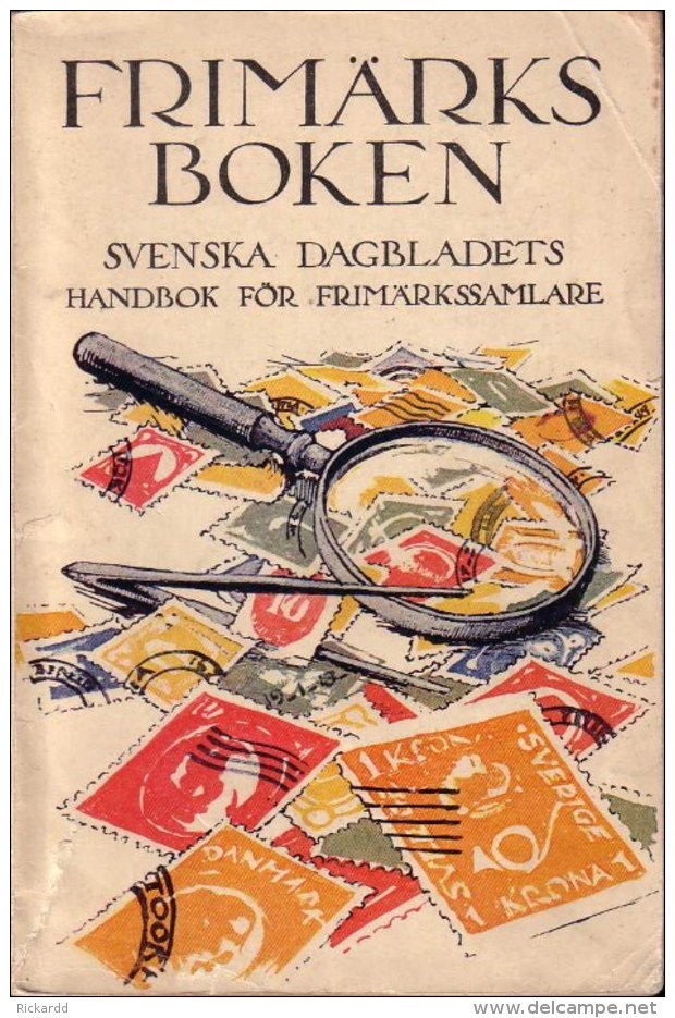 Frimärksboken Svenska Dagbladets Handbok För Frimärkssamlare - Other & Unclassified