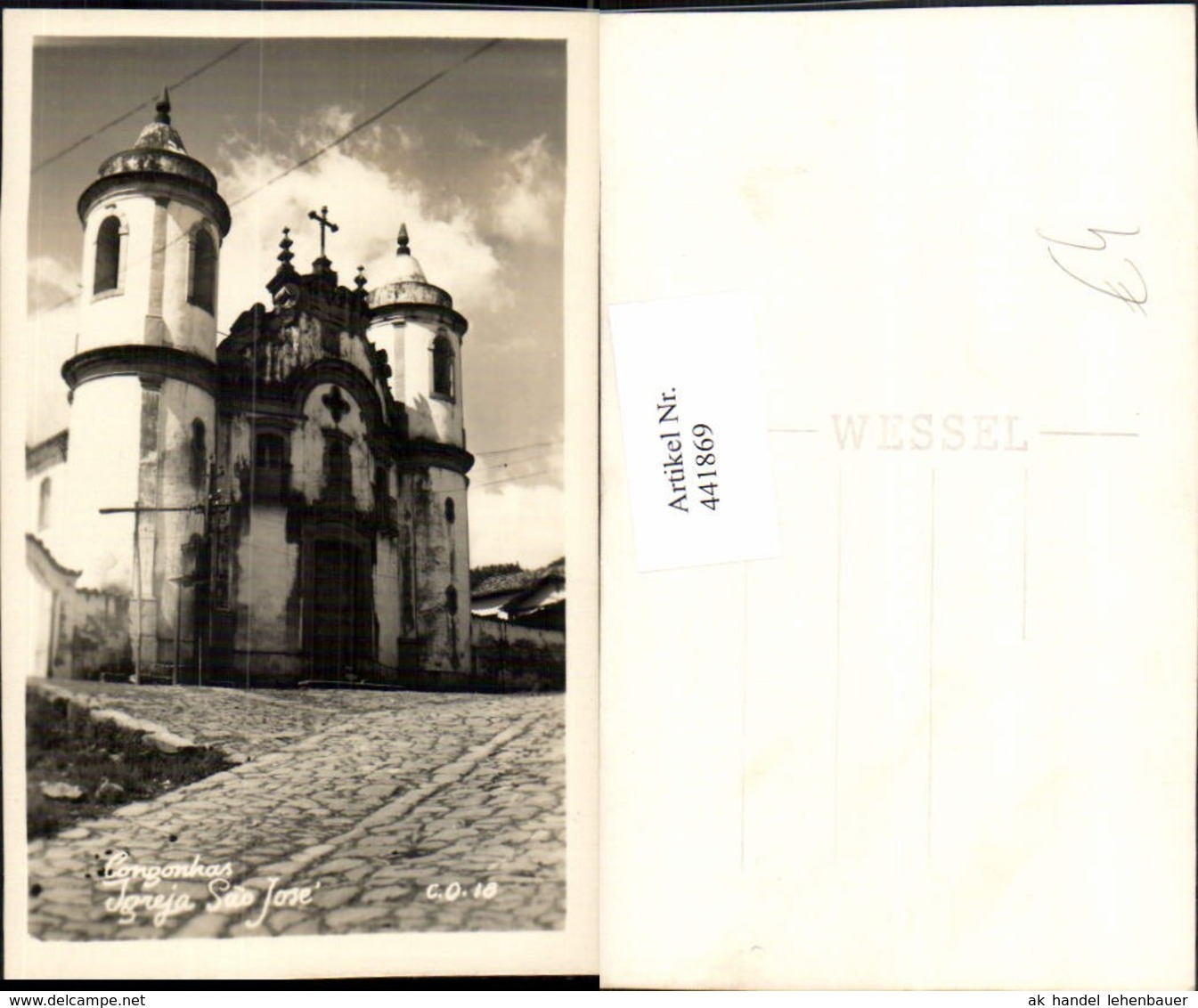 441869,Brazil Congonhas Igreja Sao Jose Kirche - Sonstige & Ohne Zuordnung