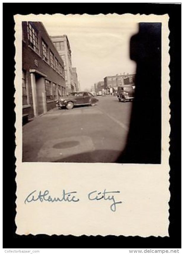 ATLANTIC CITY FAMILIAR TRIP IN 1948 ( 5 PHOTOGRAPHS) PHOTO ANIMATED PEOPLE