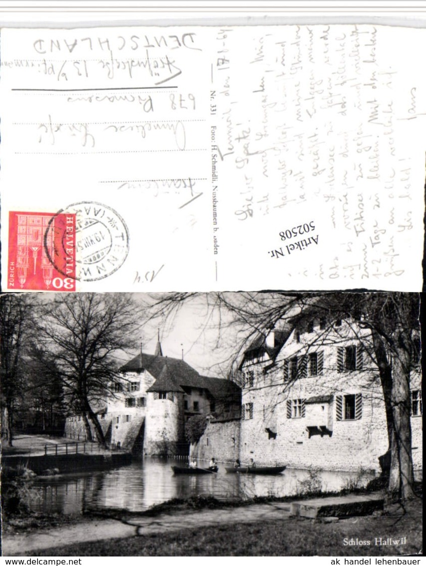 502508,Schloss Hallwil B. Seengen Kt Aargau - Sonstige & Ohne Zuordnung