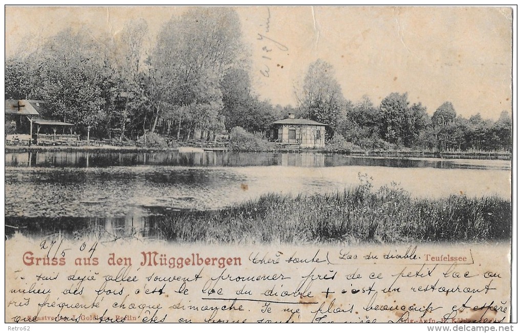 GRUSS AUS DEN MÜGGELBERGEN &#8594; Sehr Alter Lichtdruck Anno 1904 - Treptow
