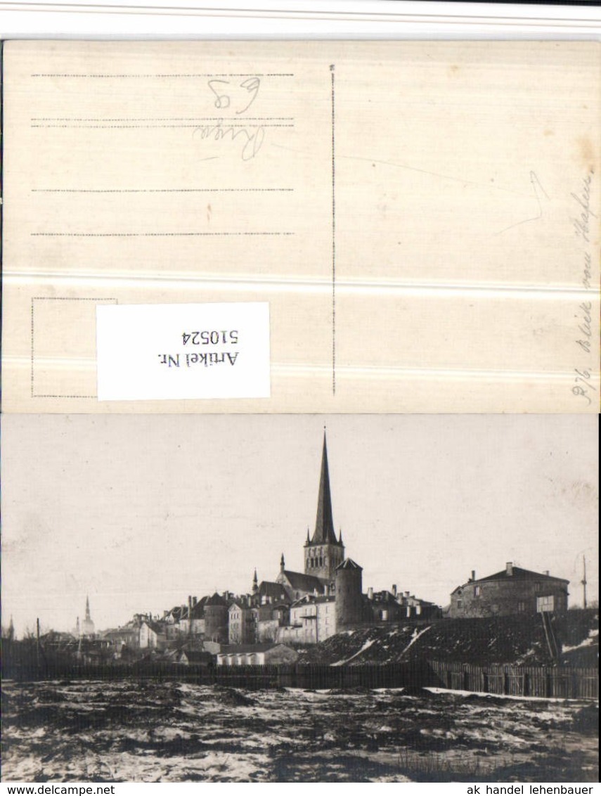 510524,Latvia Riga Blick Vom Hafen Teilansicht Kirche - Lettland