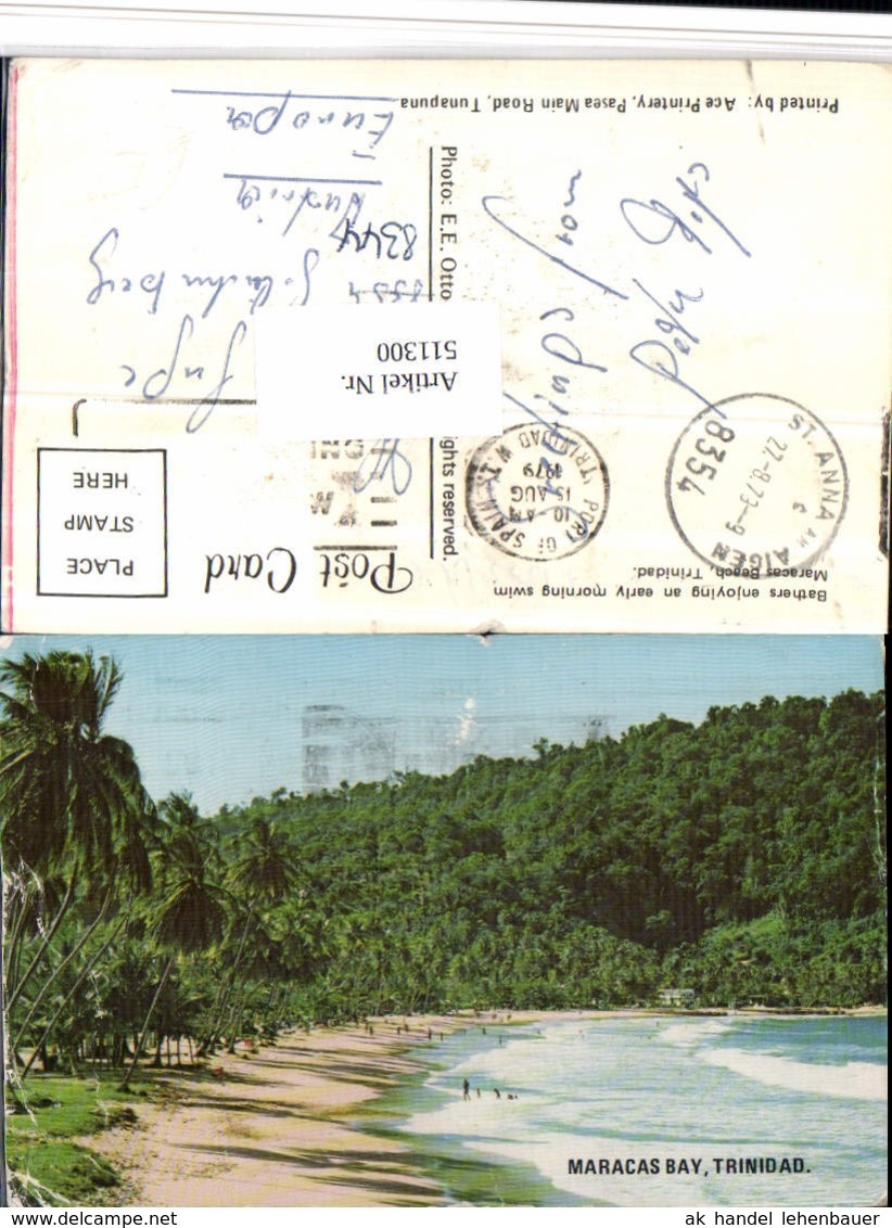 511300,Trinidad And Tobago Maracas Beach Strand - Sonstige & Ohne Zuordnung