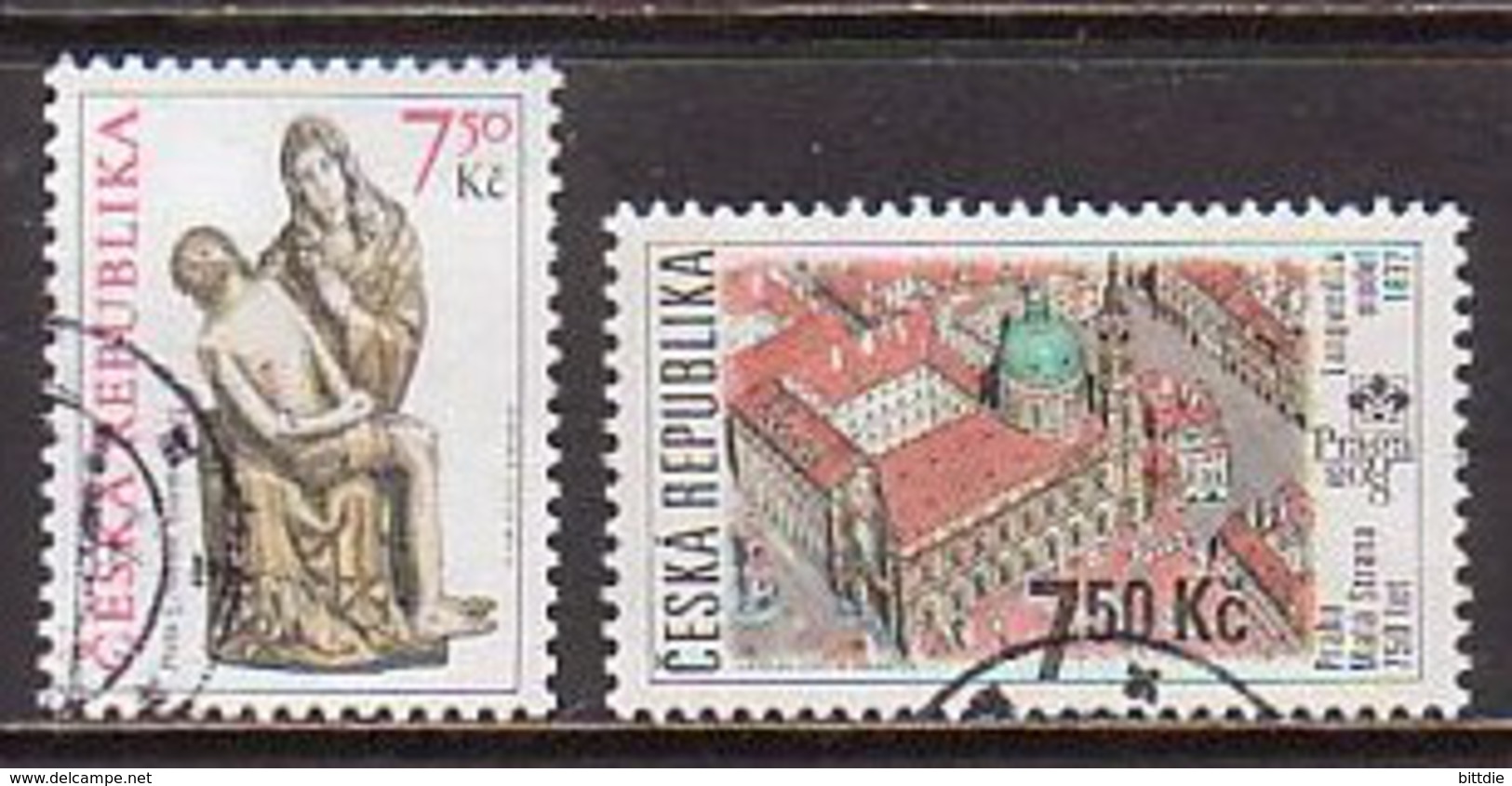 Tschechische Rep.  506-07 , O  (H 943) - Used Stamps