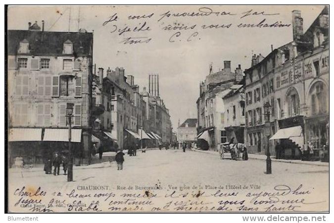 CPA Haute Marne Circulé CHAUMONT - Bourbonne Les Bains