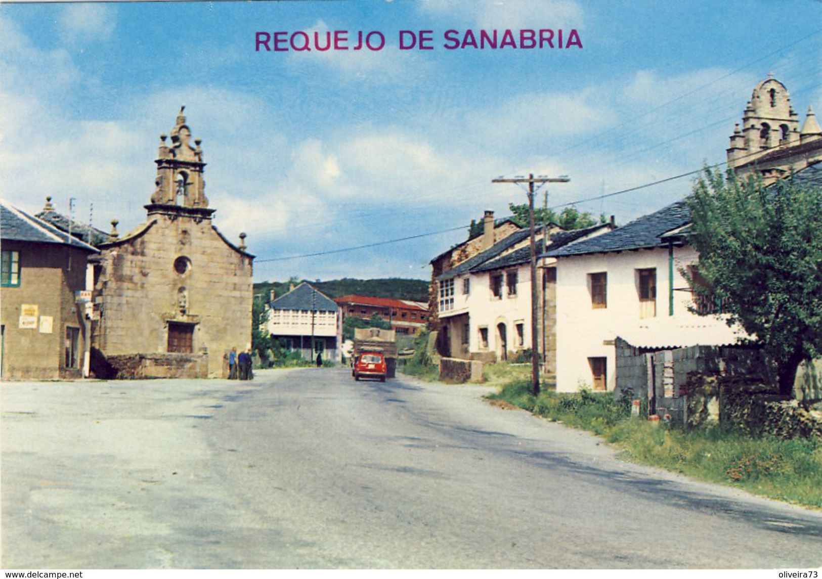 REQUEJO DE SANABRIA, Vista Parcial, 2 Scans - Zamora