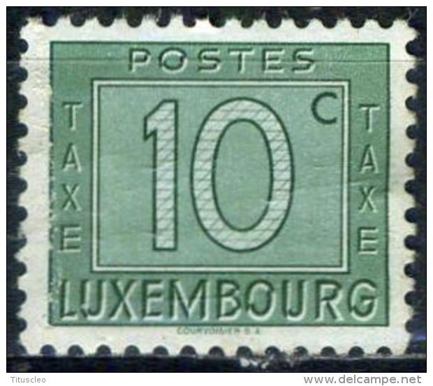 LUXEMBOURG  T24* 10c Vert - Segnatasse