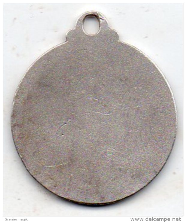 Médaille En Argent - Saint Christophe (protecteur, Patron Des Voyageurs) - Religión & Esoterismo