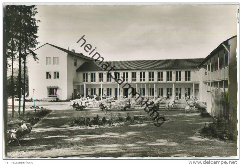 Königstein Im Taunus - Haus Königstein - Schulungs- Und Erholungsheim Der G. D. E. D. - Foto-Ansichtskarte - Koenigstein