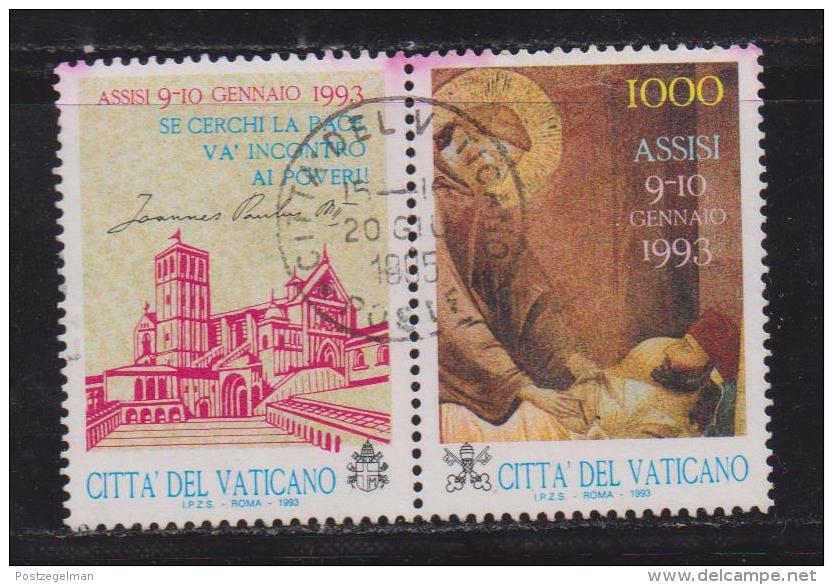 VATICAN, 1993, Used Stamps , Prayer Meeting, 1079,  #4437, 1 Value(s) Only - Gebruikt