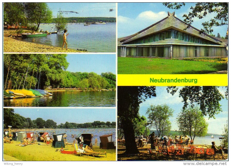 Neubrandenburg - Mehrbildkarte 2  Kulturpark - Neubrandenburg