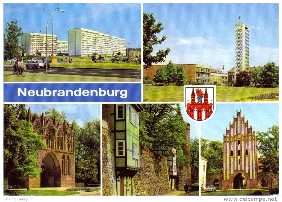 Neubrandenburg - Mehrbildkarte 4 - Neubrandenburg