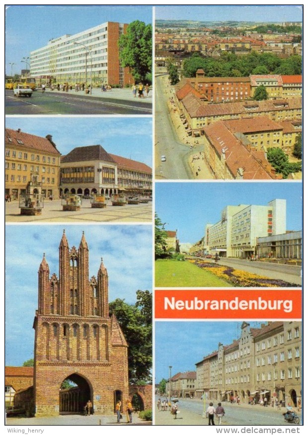 Neubrandenburg - Mehrbildkarte 5 - Neubrandenburg