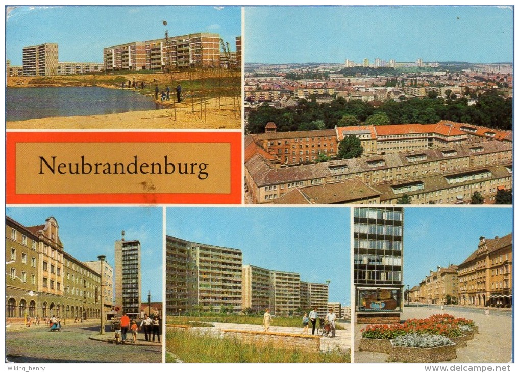 Neubrandenburg - Mehrbildkarte 6 - Neubrandenburg