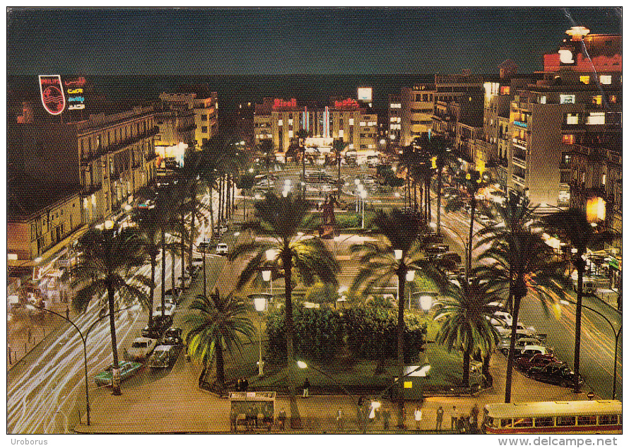 LEBANON - Beyrouth - Beirut - The Martyr's Square By Night - Libano