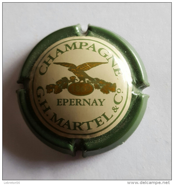 CAPSULE Champangne  G.H.MARTEL&C  Voir Photo - Martel GH