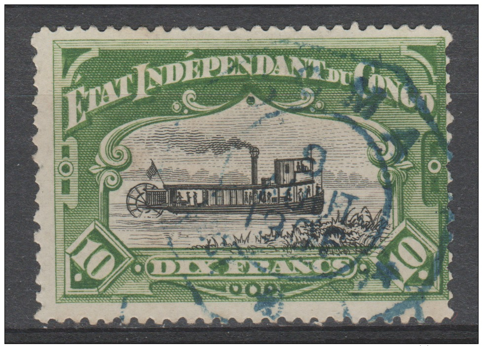 Etat Indépendant Du CONGO 1887 - Obl. COB 29 - Cachet Télégraphe - 1884-1894