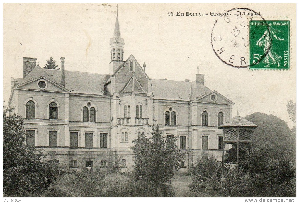 GRACAY - 18 - Hôpital - 78384 - Graçay