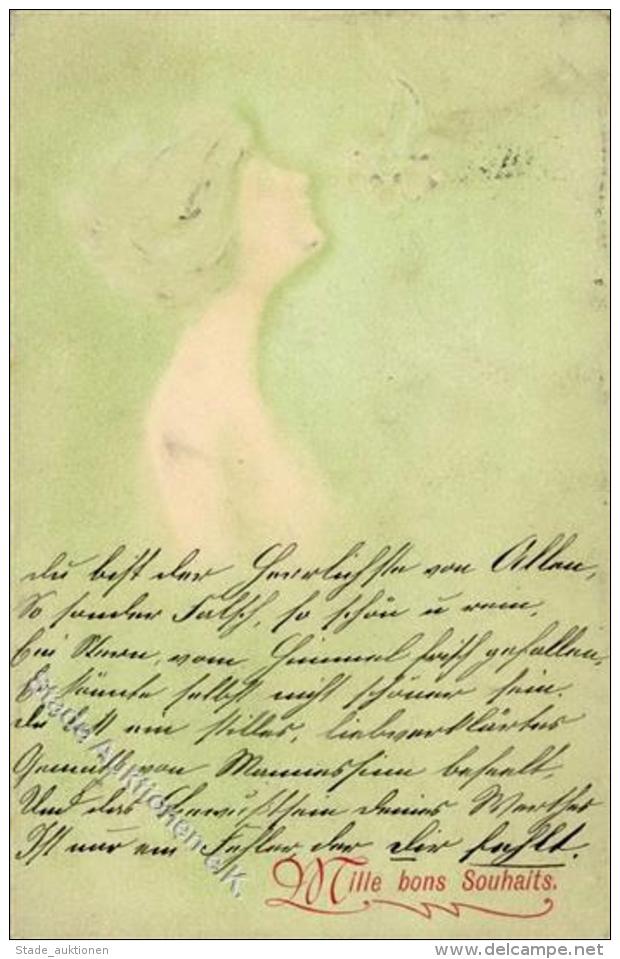 Kirchner, R. Jugendstil Geprägt Künstlerkarte I-II Art Nouveau - Kirchner, Raphael