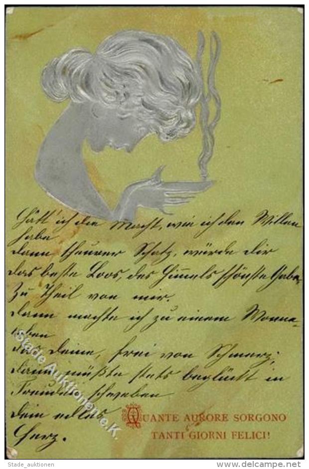 Kirchner, R. Jugendstil Geprägt Künstlerkarte I-II Art Nouveau - Kirchner, Raphael